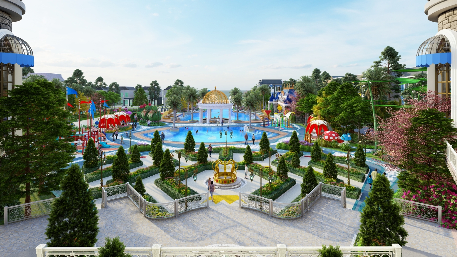 Ngân Hiệp Castle Hotel - Landscape design - 5